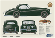 Jaguar XK120 Fixed Head Coupé (wire wheel) 1948-54